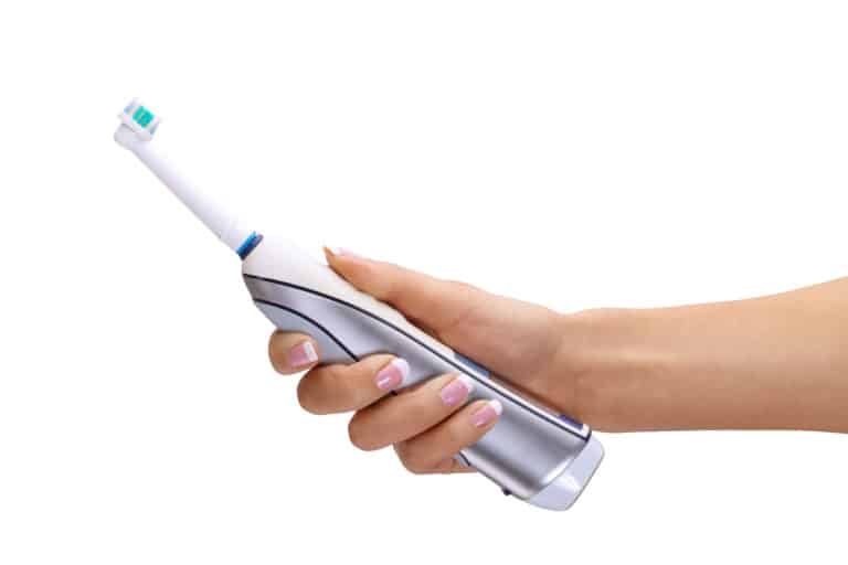 Electric toothbrush radiation