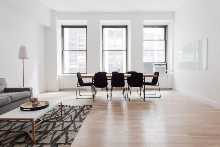 Apartment with wood flooring